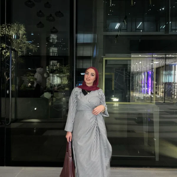 Strioed Dress