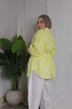 Striped Poplin Blouse - Image 5