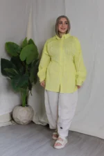 Striped Poplin Blouse - Image 8